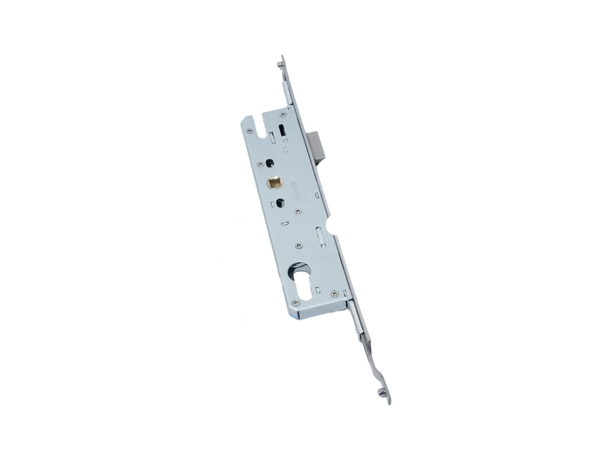 Multipoint lock body with a full height stainless gear strip