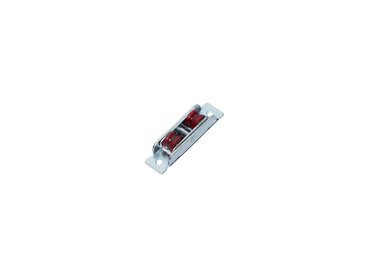 Swing roller carriage for uPVC sliding sashes