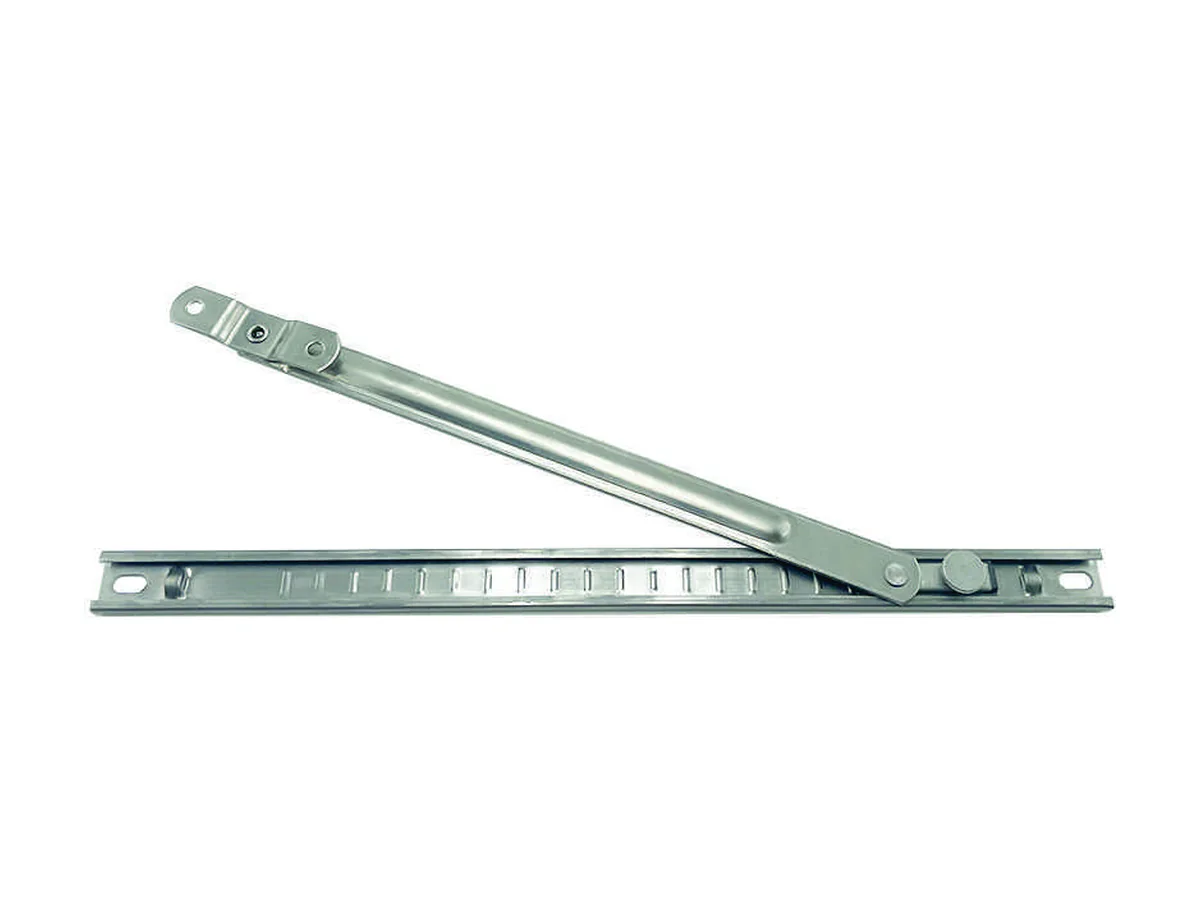 Single arm SS 304 friction arm stay for light sashes and ventilators